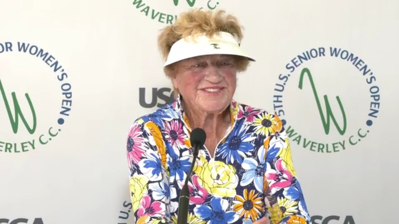 JoAnne Carner First Round Interview 2023 U.S. Senior Women's Open