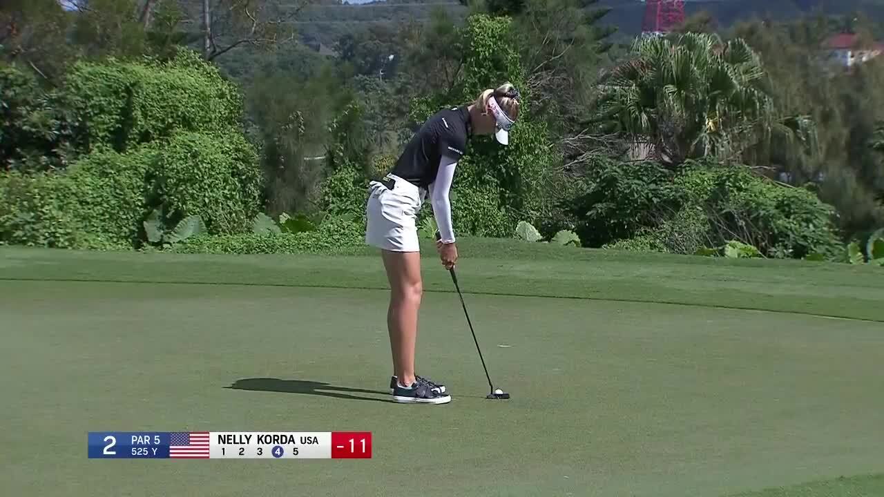 Nelly Korda Third Round Highlights in the 2019 Taiwan Swinging Skirts ...