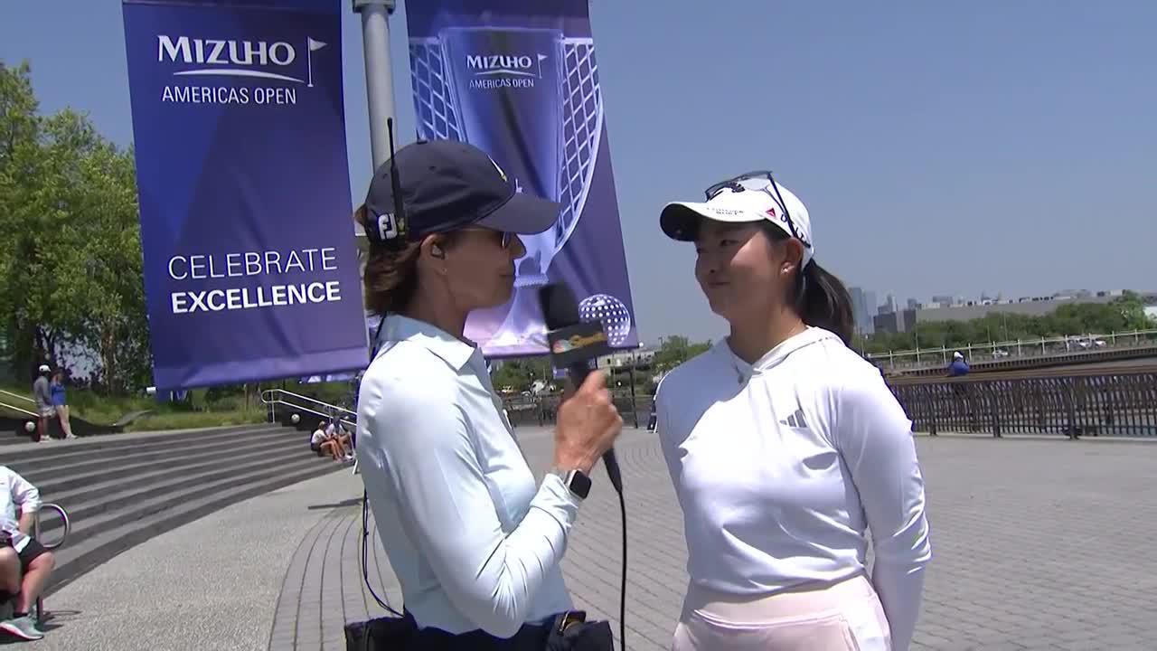 Rose Zhang First Round Interview | 2023 Mizuho Americas Open