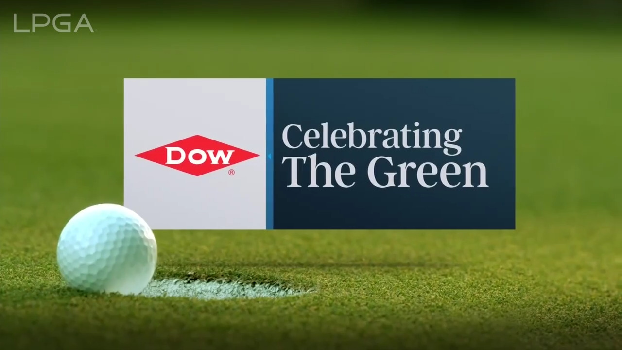 Dow Celebrating The Green Feature During Round 3 of the Dow GLBI