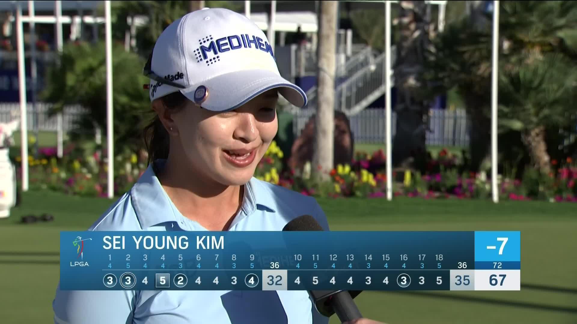 Sei Young Kim Second Round Interview At The 2022 Chevron Championship ...