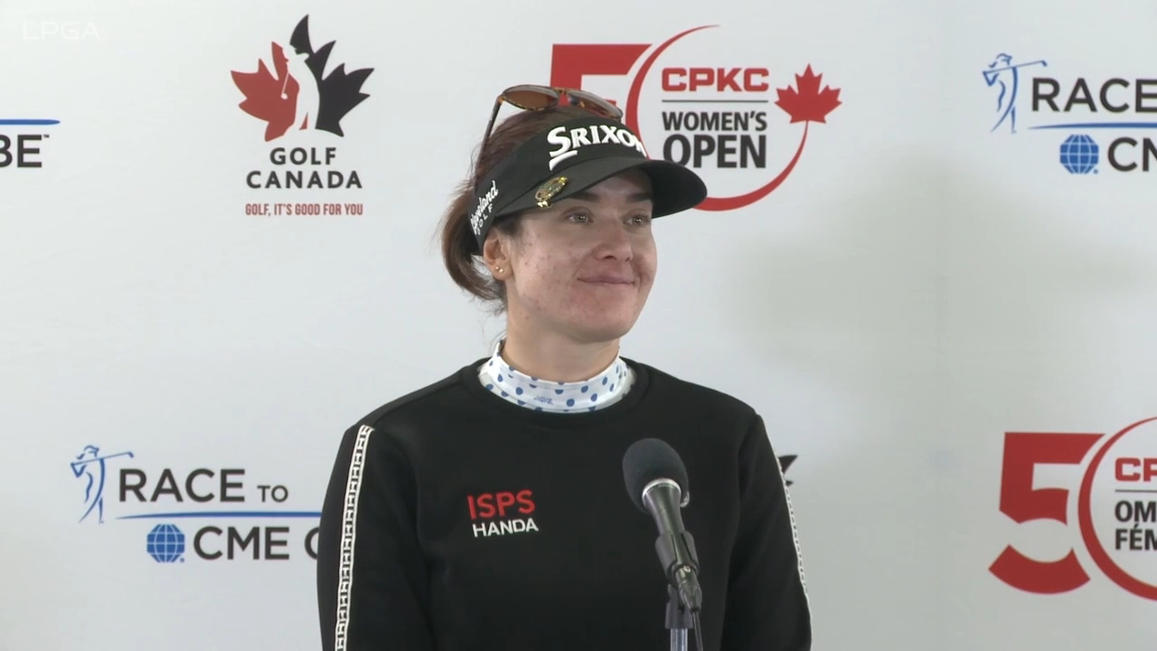 Hannah Green First Round Interview | 2024 CPKC Women's Open