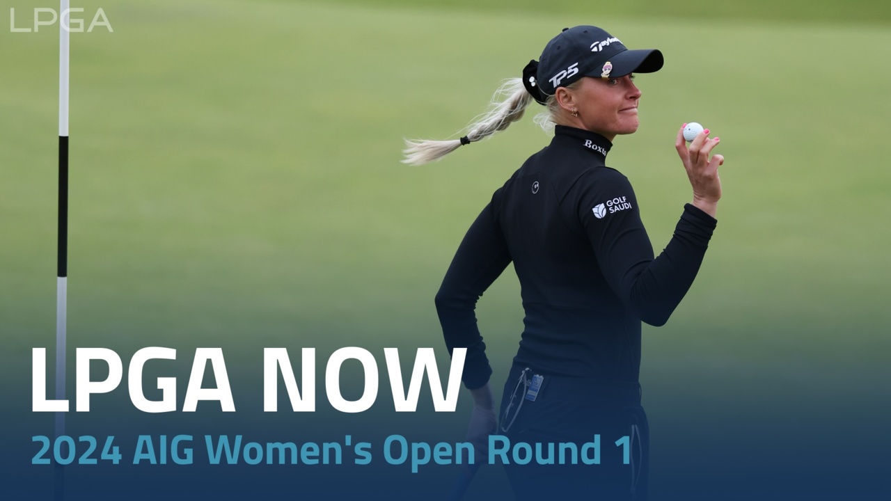 LPGA Now 2024 AIG Women's Open Round 1 Hanwha LIFEPLUS