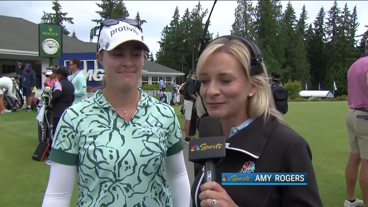 Jennifer Kupcho Third Round Interview | 2024 KPMG Women’s PGA ...