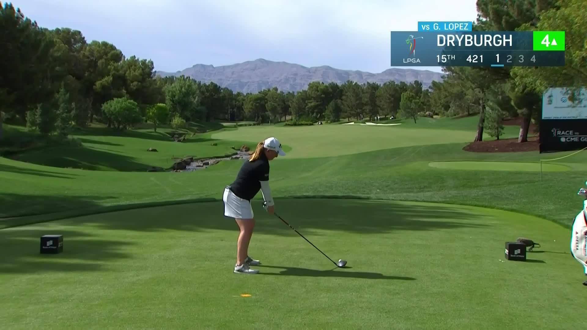 Gemma Dryburgh vs. Gaby Lopez Round 3 Highlights at the Bank of Hope