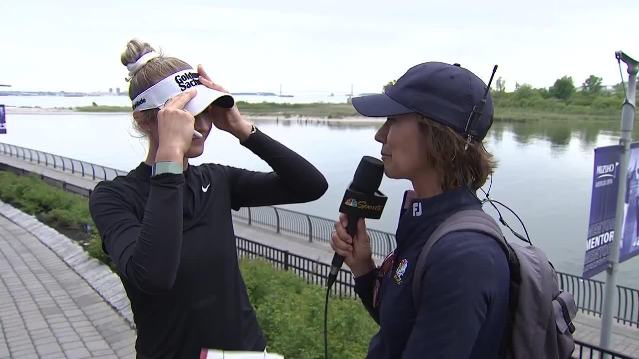 Nelly Korda Second Round Golf Channel Interview | 2024 Mizuho Americas Open