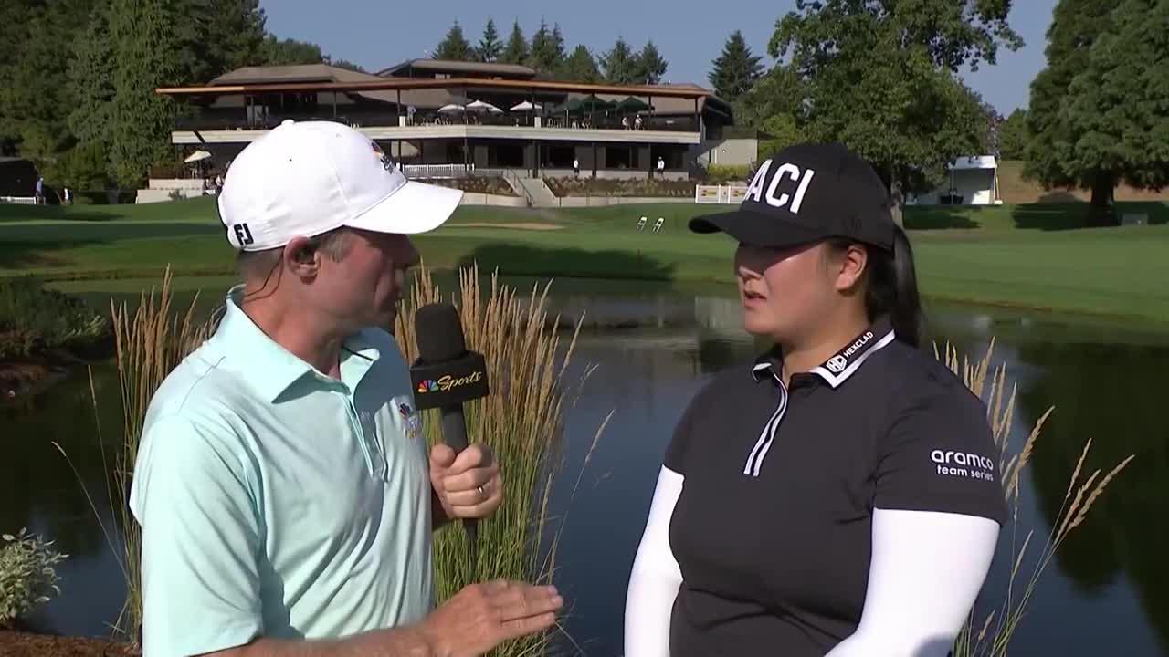 Angel Yin Opening Round Interview | Portland Classic
