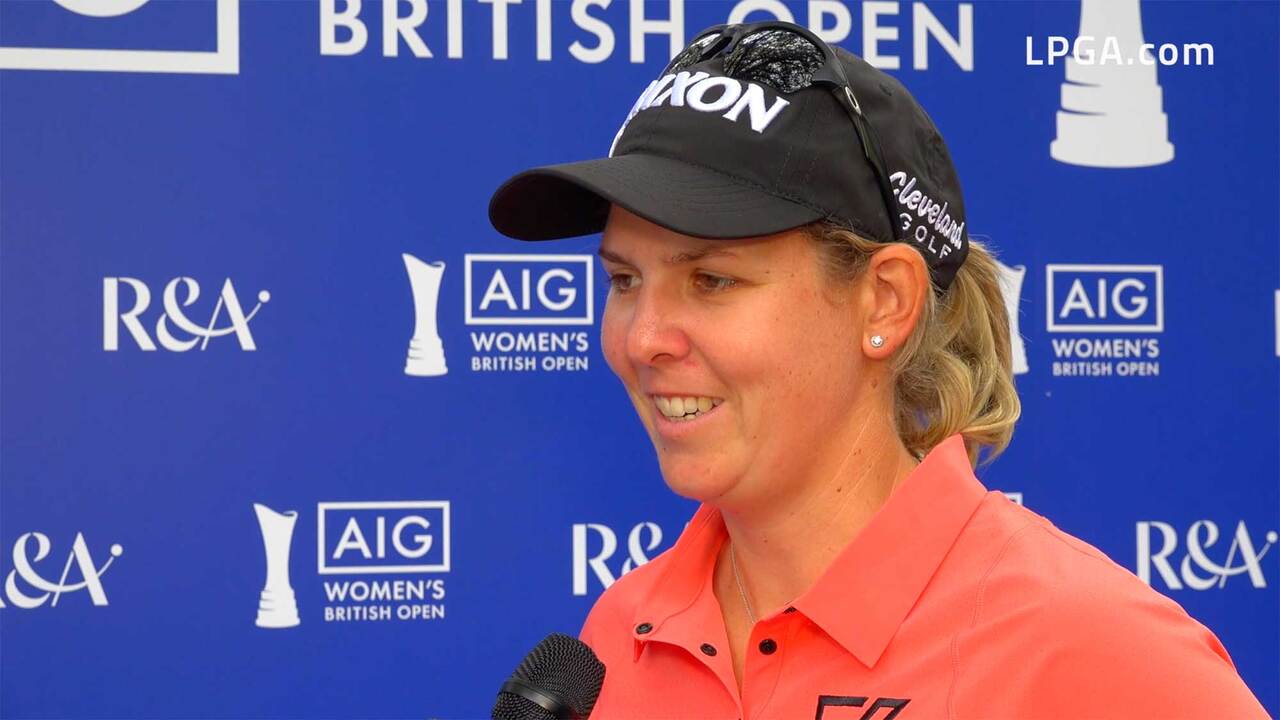 Ashleigh Buhai Leads the 2019 AIG Women's British Open After 36Holes