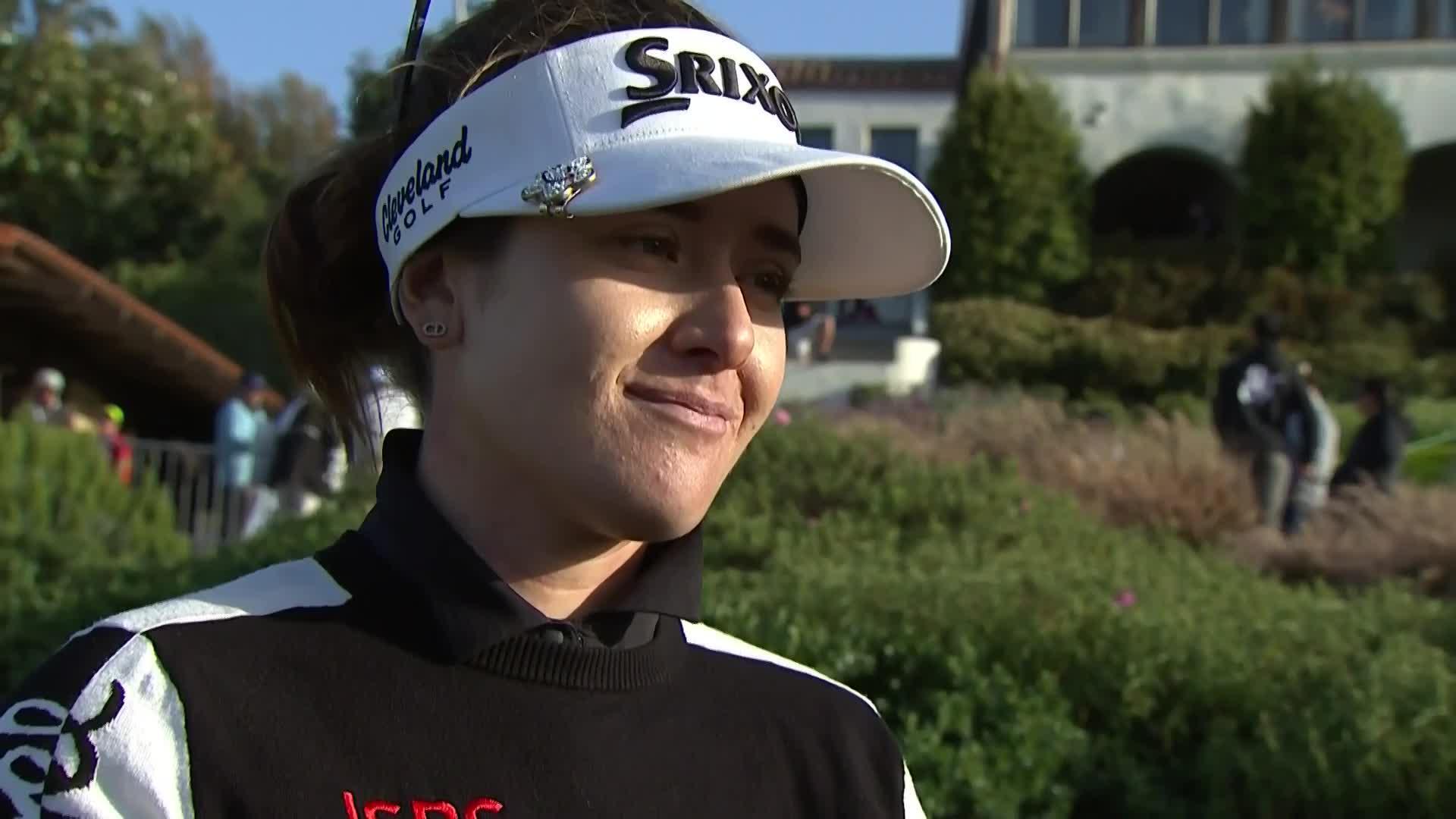 Hannah Green Second Round Interview at the 2022 Palos Verdes