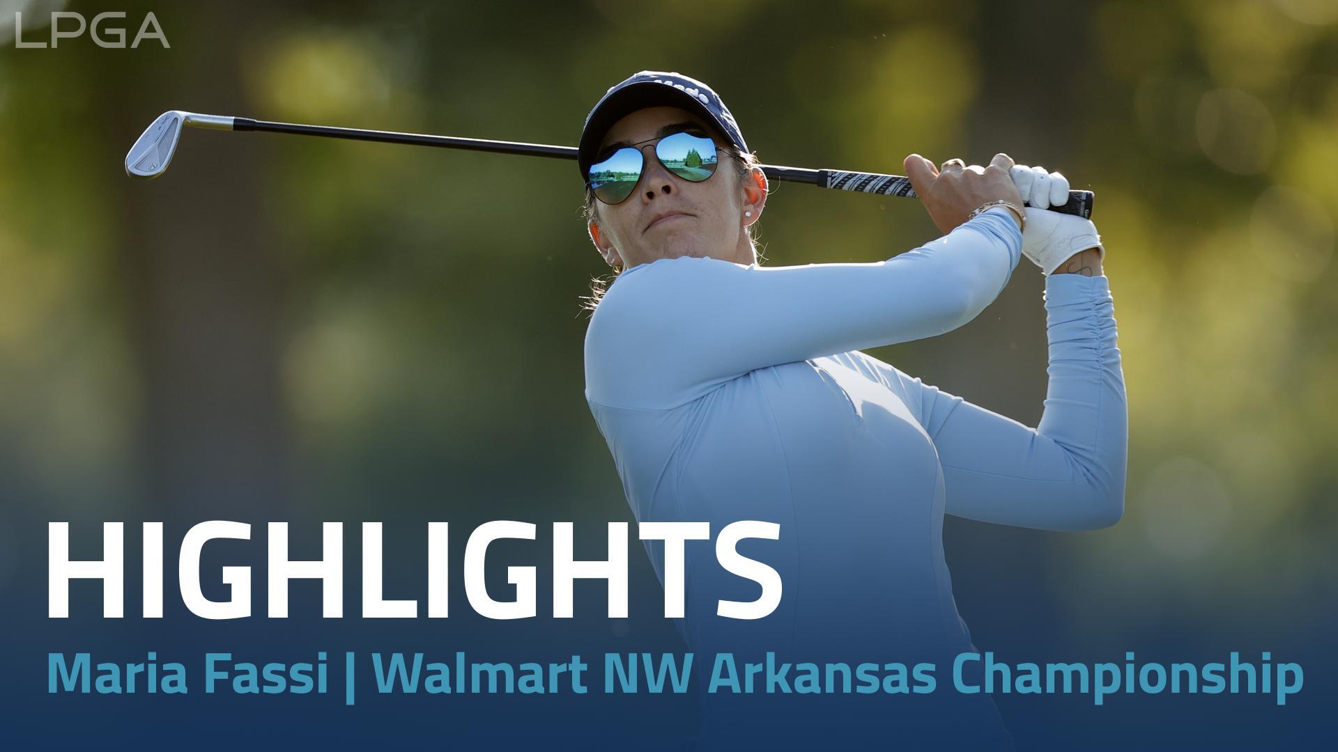 Maria Fassi Round 2 Highlights | Walmart NW Arkansas Championship