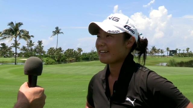 Tiffany Joh First Round Interview at the Pure Silk Bahamas LPGA Classic ...