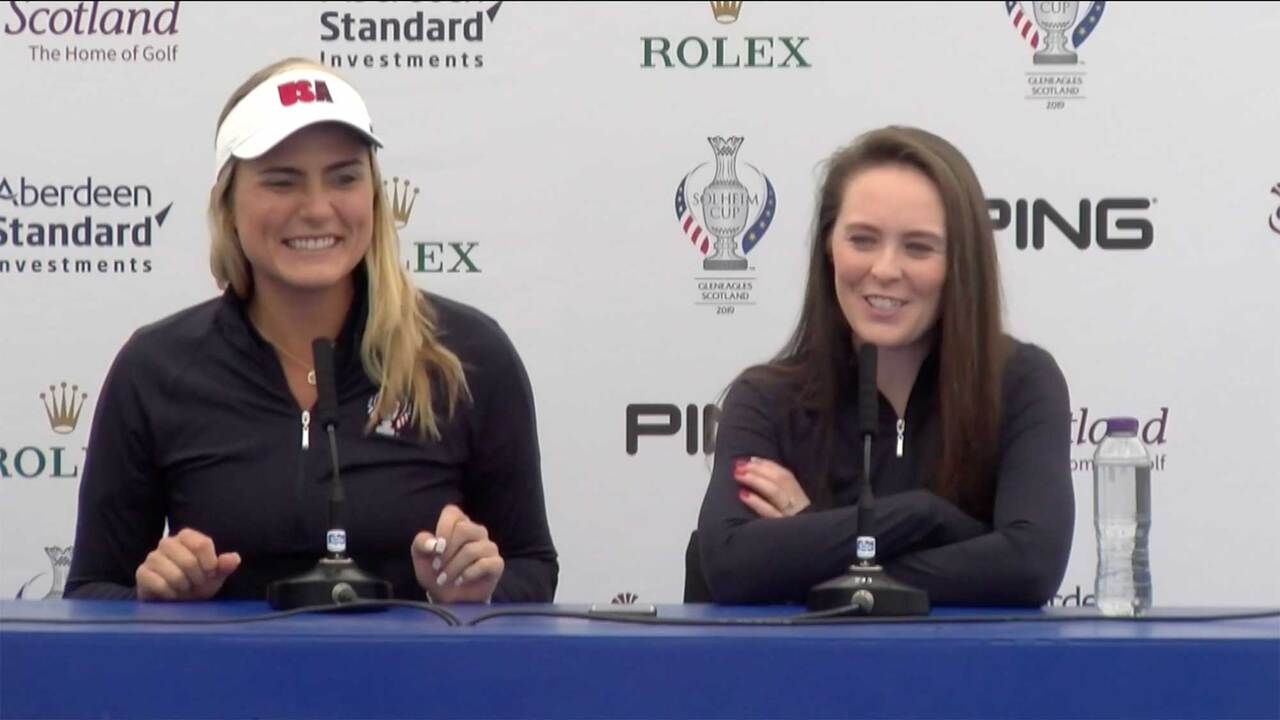 Lexi Thompson and Brittany Altomare Take Questions From the Media at the  2019 Solheim Cup | Solheim Cup