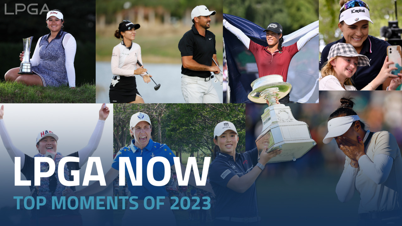 LPGA Now | Top Moments Of 2023 | LPGA | Ladies Professional Golf ...