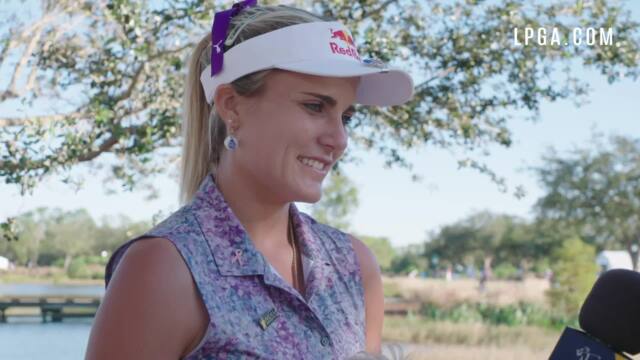 Lexi Thompson Interview Round 2 2018 Cme Group Tour Championship Lpga