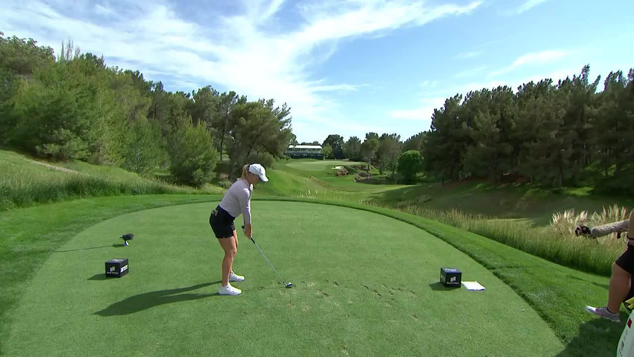 No. 11 Maja Stark vs. No. 43 Yu Liu | Day 2 Bank of Hope LPGA Match ...