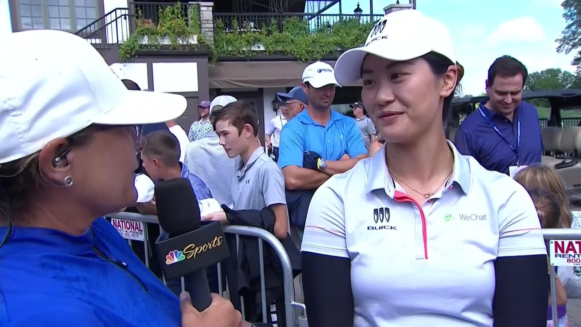 Xiyu Lin Final Round Interview | 2022 Kroger Queen City Championship ...