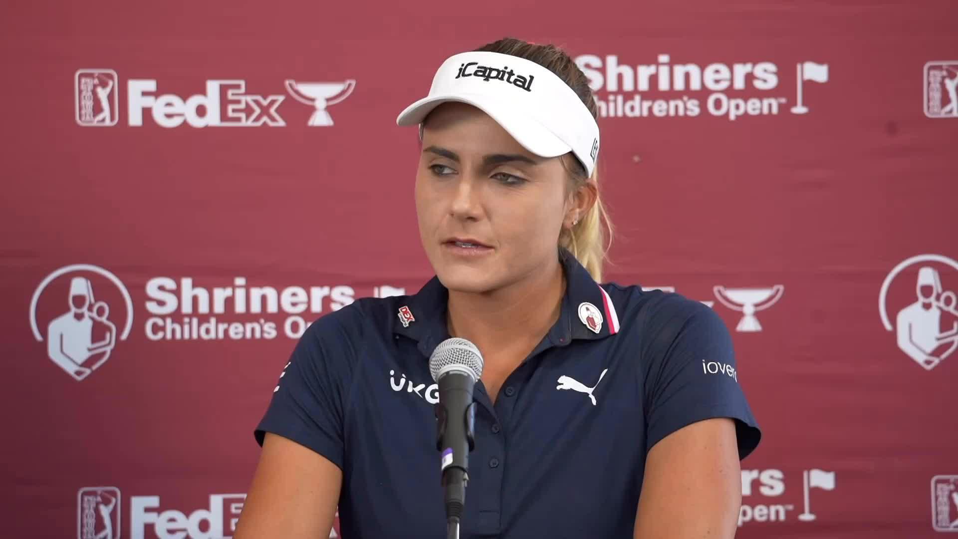 Lexi Thompson Press Conference 2023 Shriners Children's Open LPGA