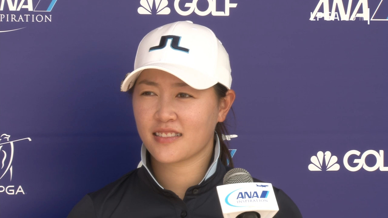 Kelly Tan Opening Round Interview at the ANA Inspiration | LPGA ...