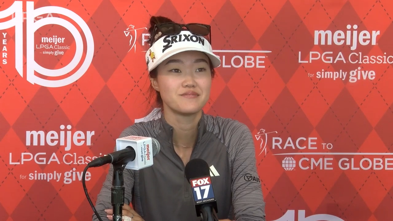 Grace Kim Second Round Interview | 2024 Meijer LPGA Classic for Simply Give
