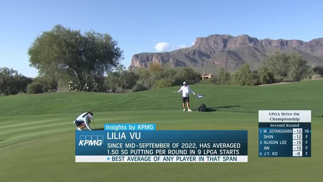 KPMG Performance Insights Second Round | 2023 LPGA Drive On ...