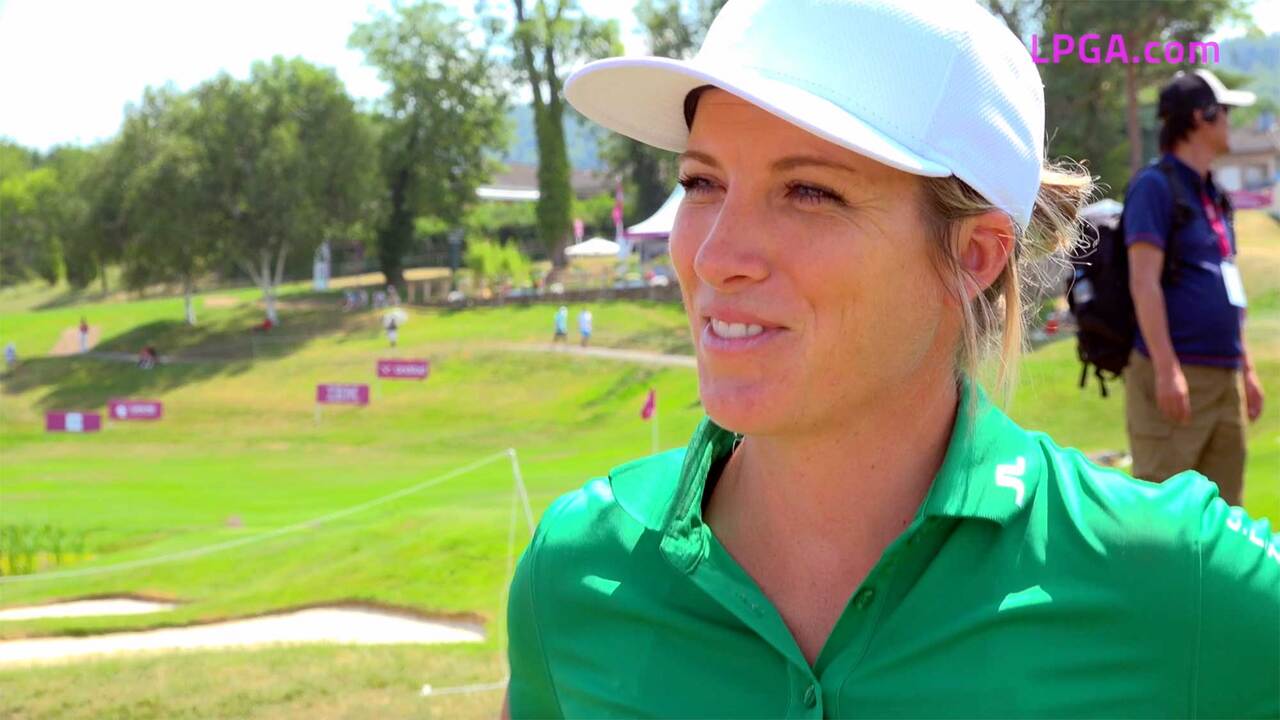 Mel Reid Opens With A 66 At The 2019 Evian Championship Lpga Ladies Professional Golf 