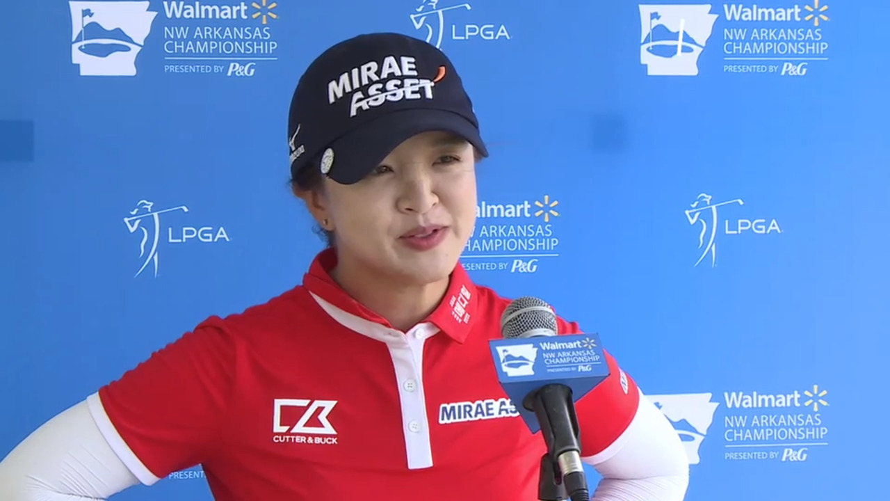 Sei Young Kim Round 2 Interview at Walmart NW Arkansas Championship ...