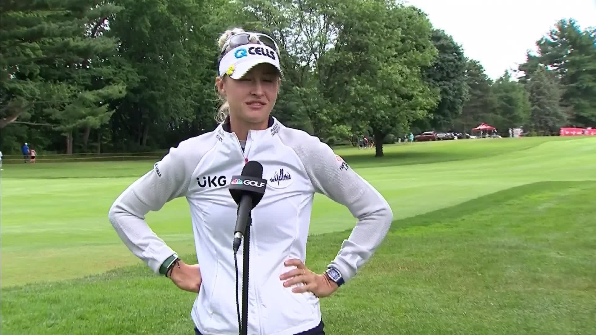 Nelly Korda Third Round Interview at the 2021 Meijer LPGA Classic ...