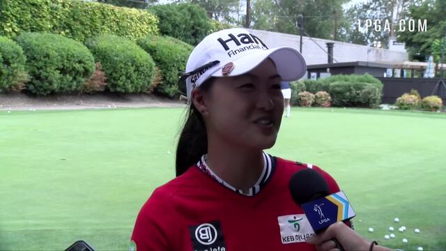 Minjee Lee Round 1 Interview at 2018 Cambia Portland Classic | Epson Tour