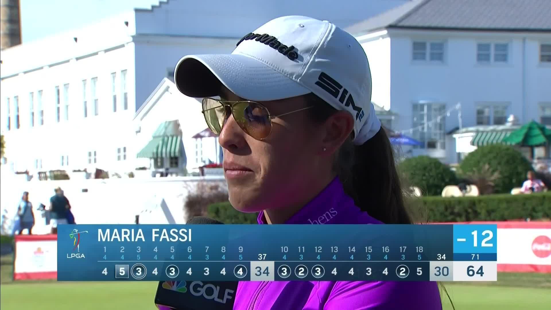 Maria Fassi Final Round Interview At The 2021 Shoprite Lpga Classic Presented By Acer Epson Tour