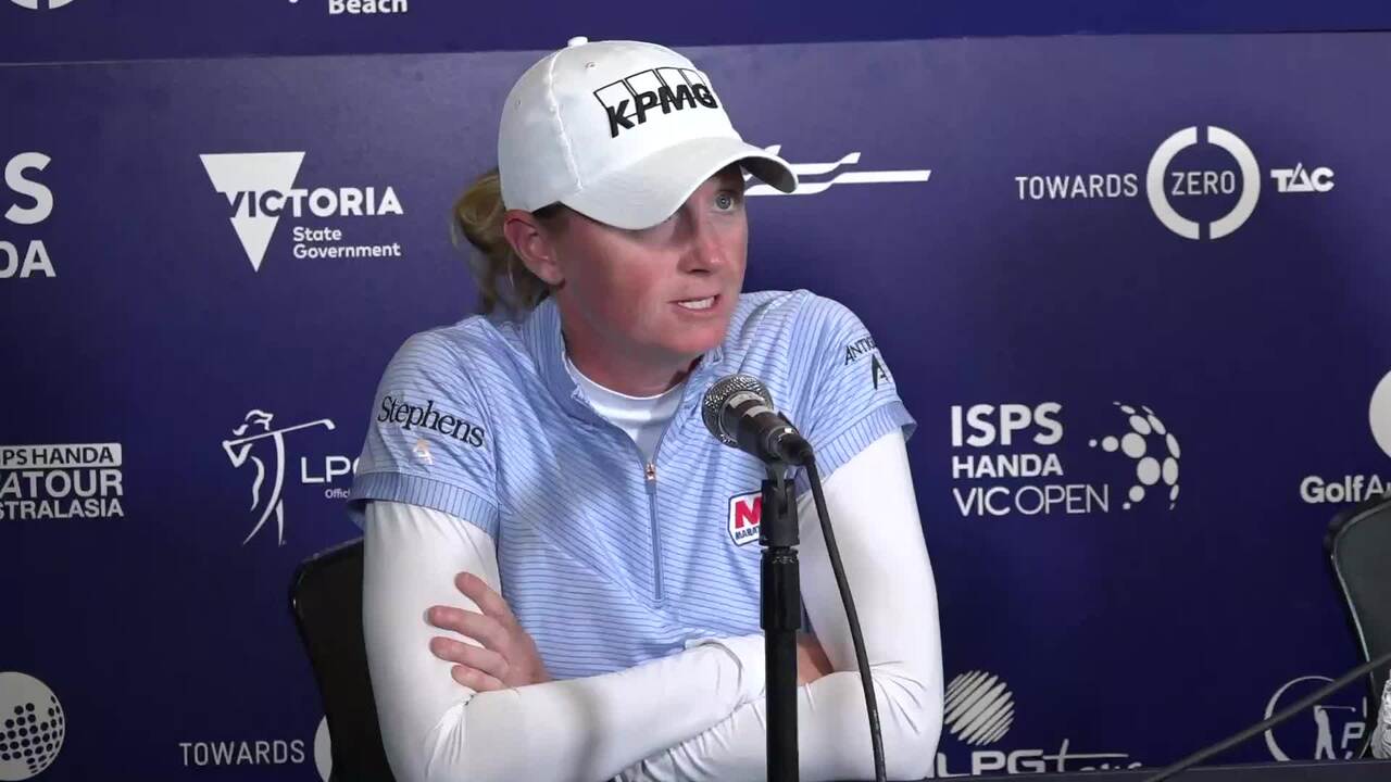 Stacy Lewis PreTournament Interview 2020 ISPS Handa Vic Open LPGA