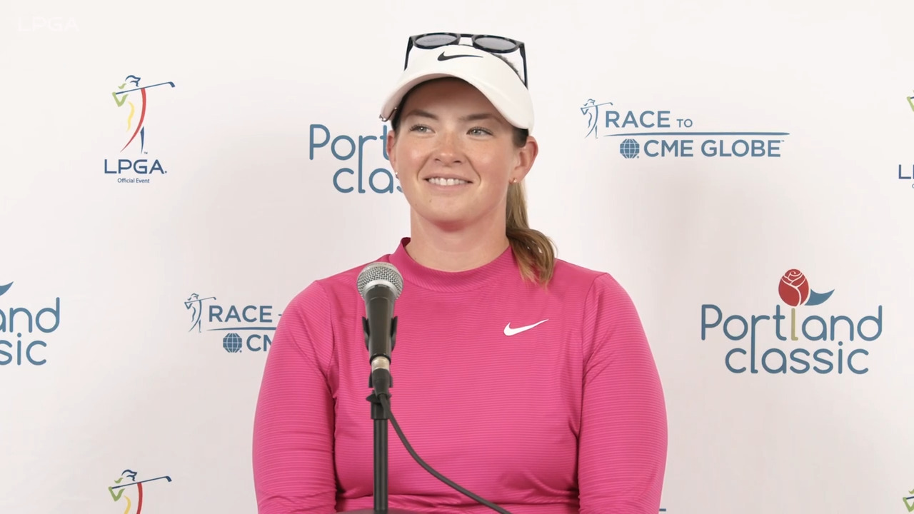 Caroline Inglis Pre-Tournament Press Conference | 2024 Portland Classic