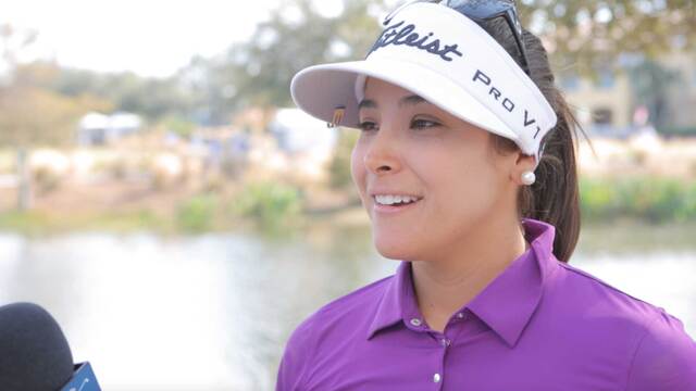 Mariajo Uribe 2016 CME Group Tour Championship RD2 Interview | LPGA ...