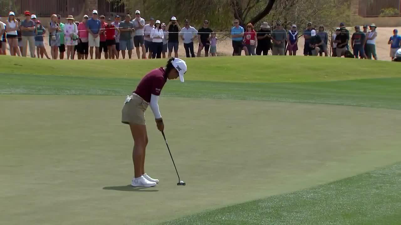 Celine Boutier First Round Highlights | 2024 Ford Championship presented by KCC