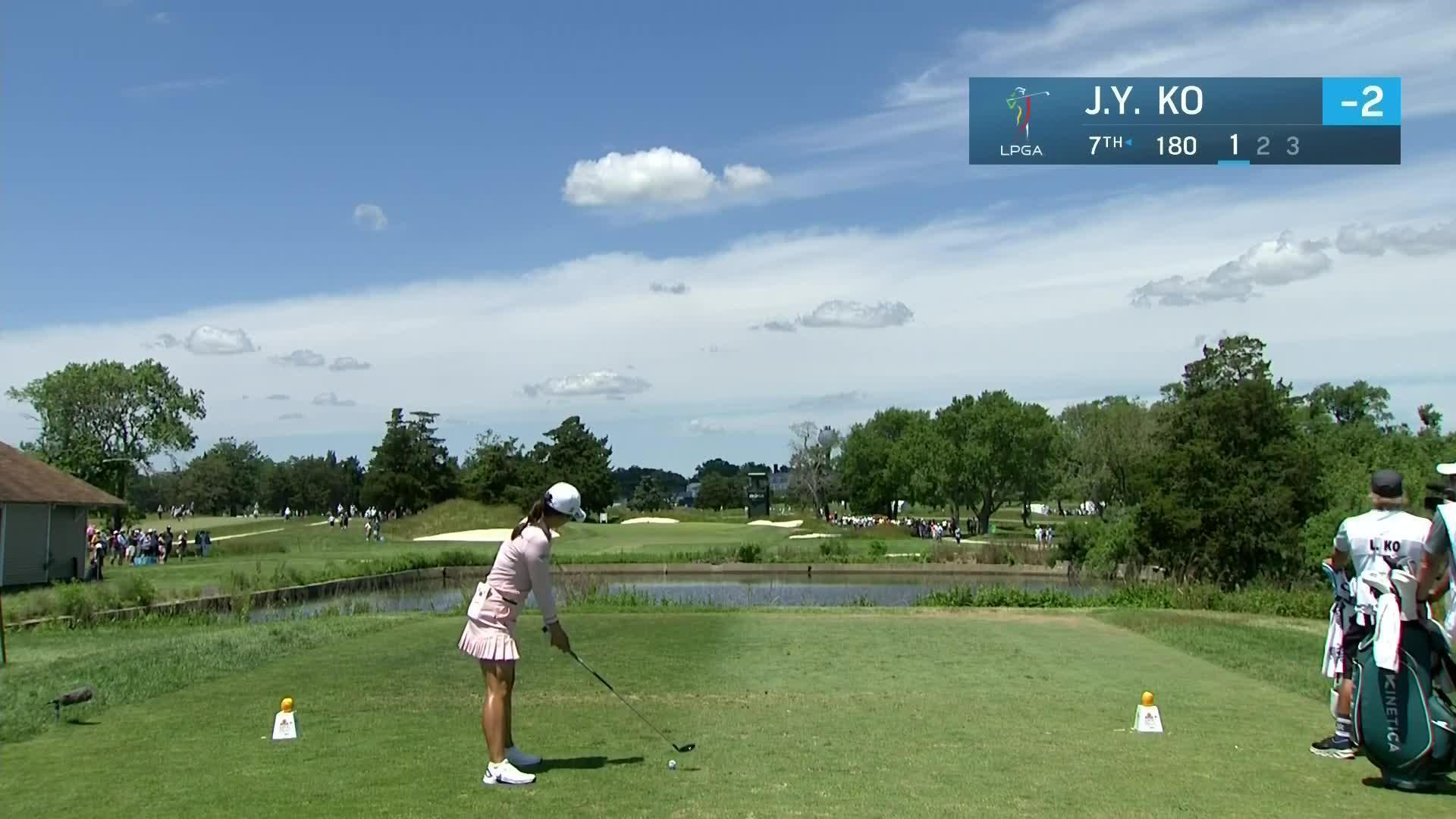 Jin Young Ko First Round Highlights 22 Shoprite Lpga Classic Lpga Ladies Professional Golf Association