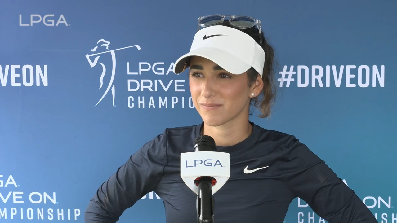 Isabella Fierro Second Round Interview | 2024 LPGA Drive On Championship