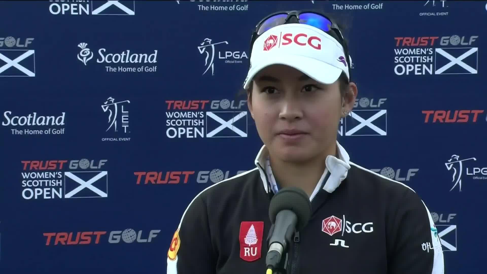 Atthaya Thitikul Interview - Round 3 Women's Scottish Open | LPGA ...