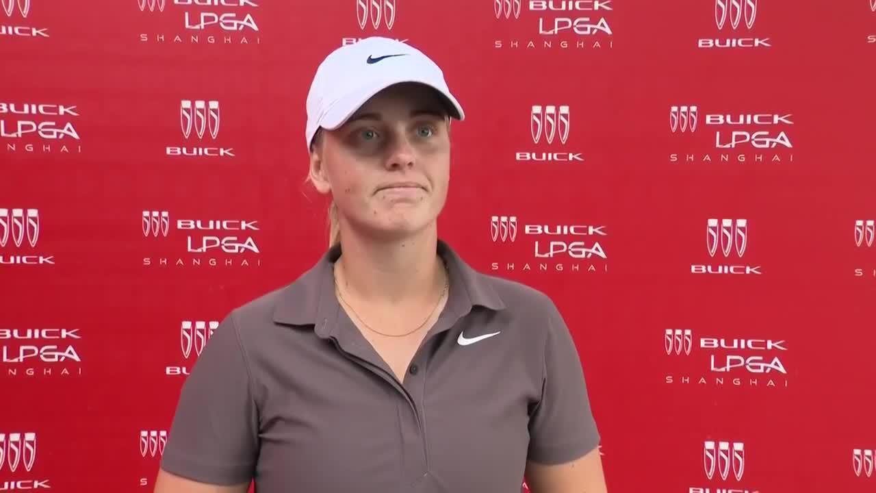 Maja Stark First Round Interview | 2023 Buick LPGA Shanghai | LPGA ...