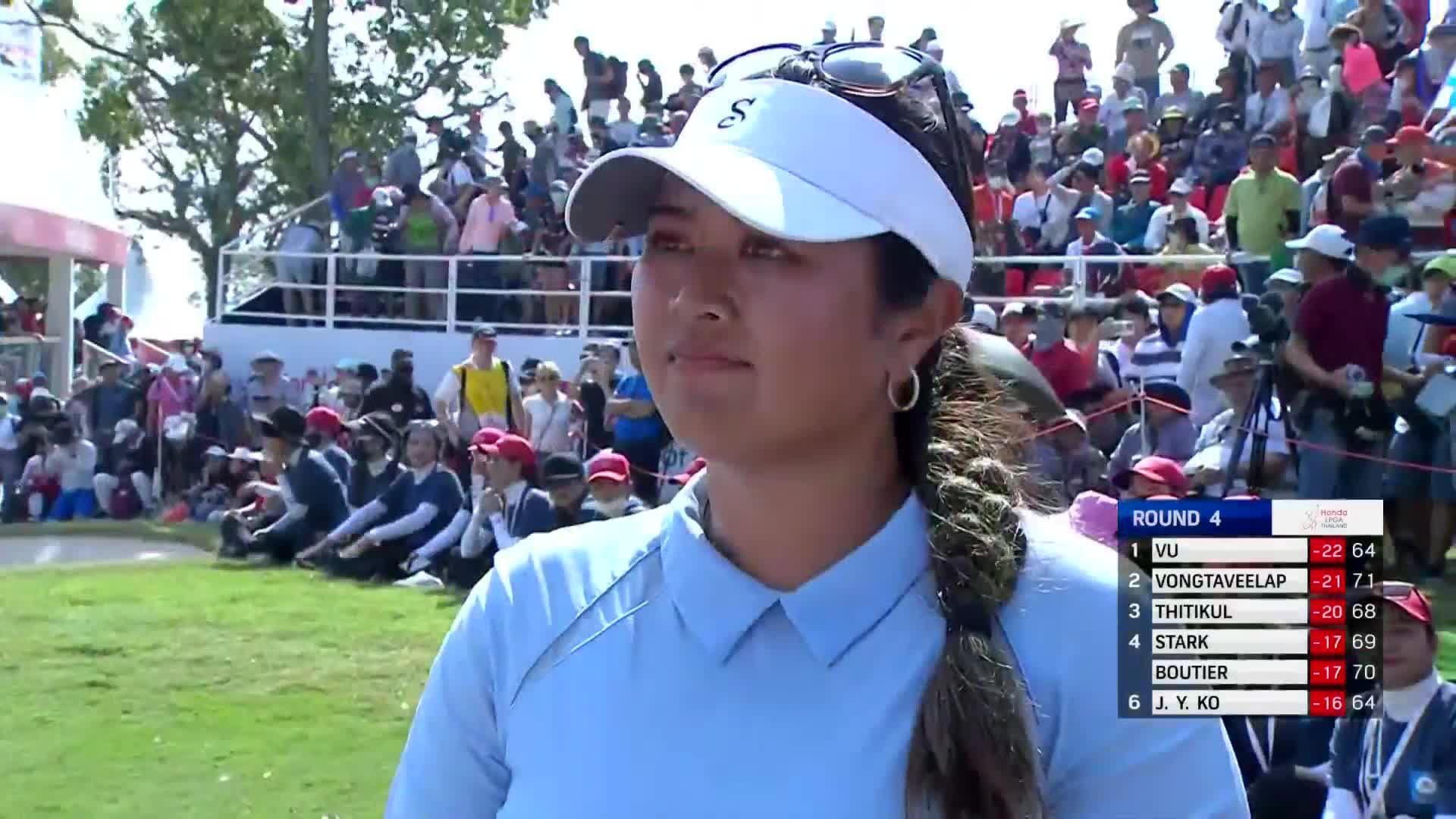 Lilia Vu Final Round Interview | 2023 Honda LPGA Thailand | Hanwha ...