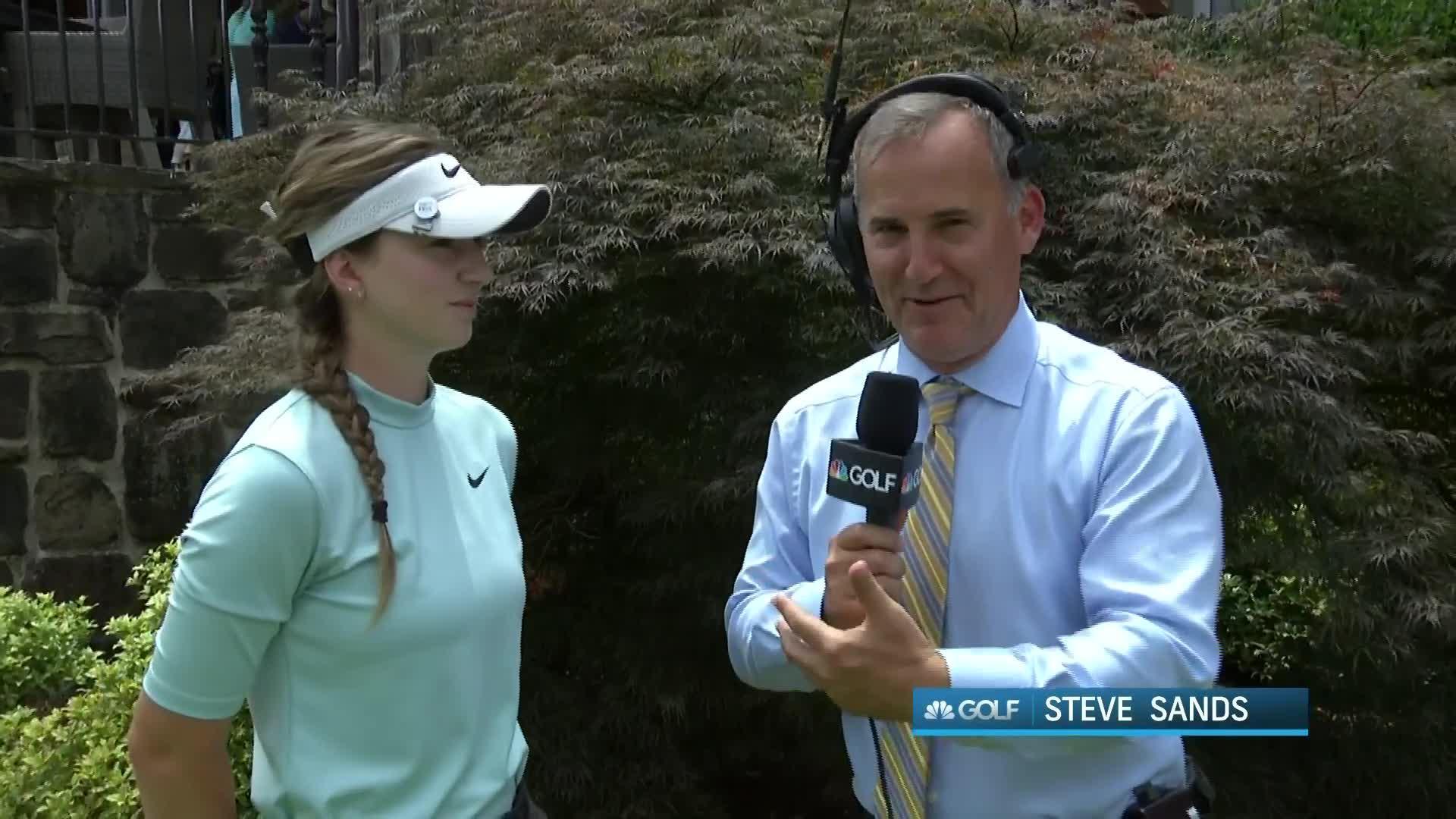 Gabriela Ruffels Second Round Interview At The 21 Kpmg Women S Pga Championship Lpga Ladies Professional Golf Association