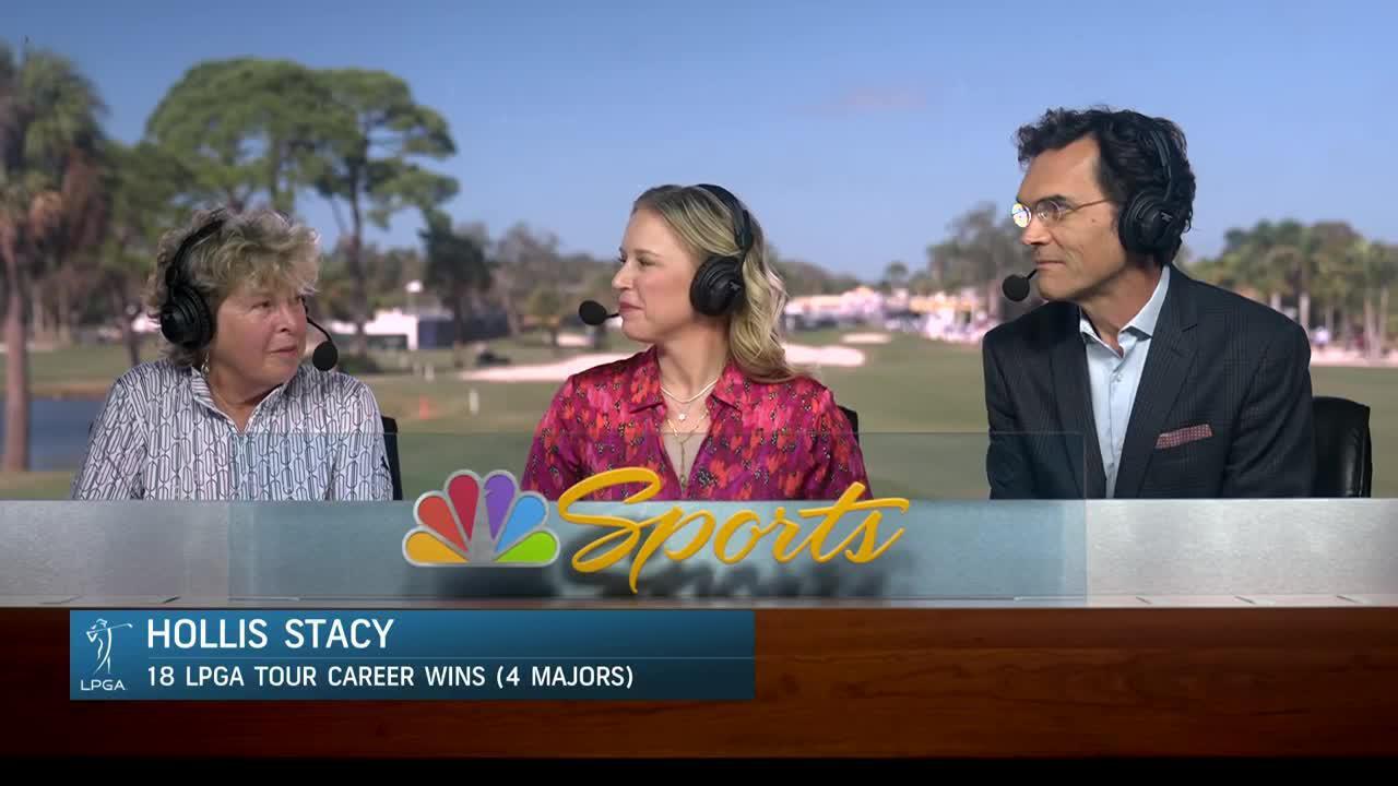 Hollis Stacy Golf Channel Interview 2024 LPGA Drive On Championship