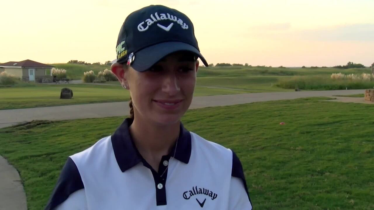 Cheyenne Knight Talks Second Round 67 at the 2019 Volunteers of America