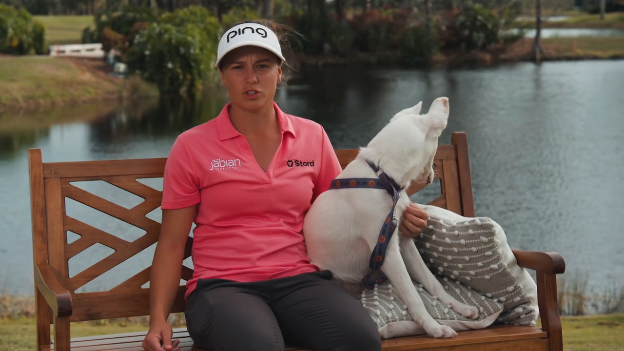 LPGA Players and Pups | Amanda Doherty