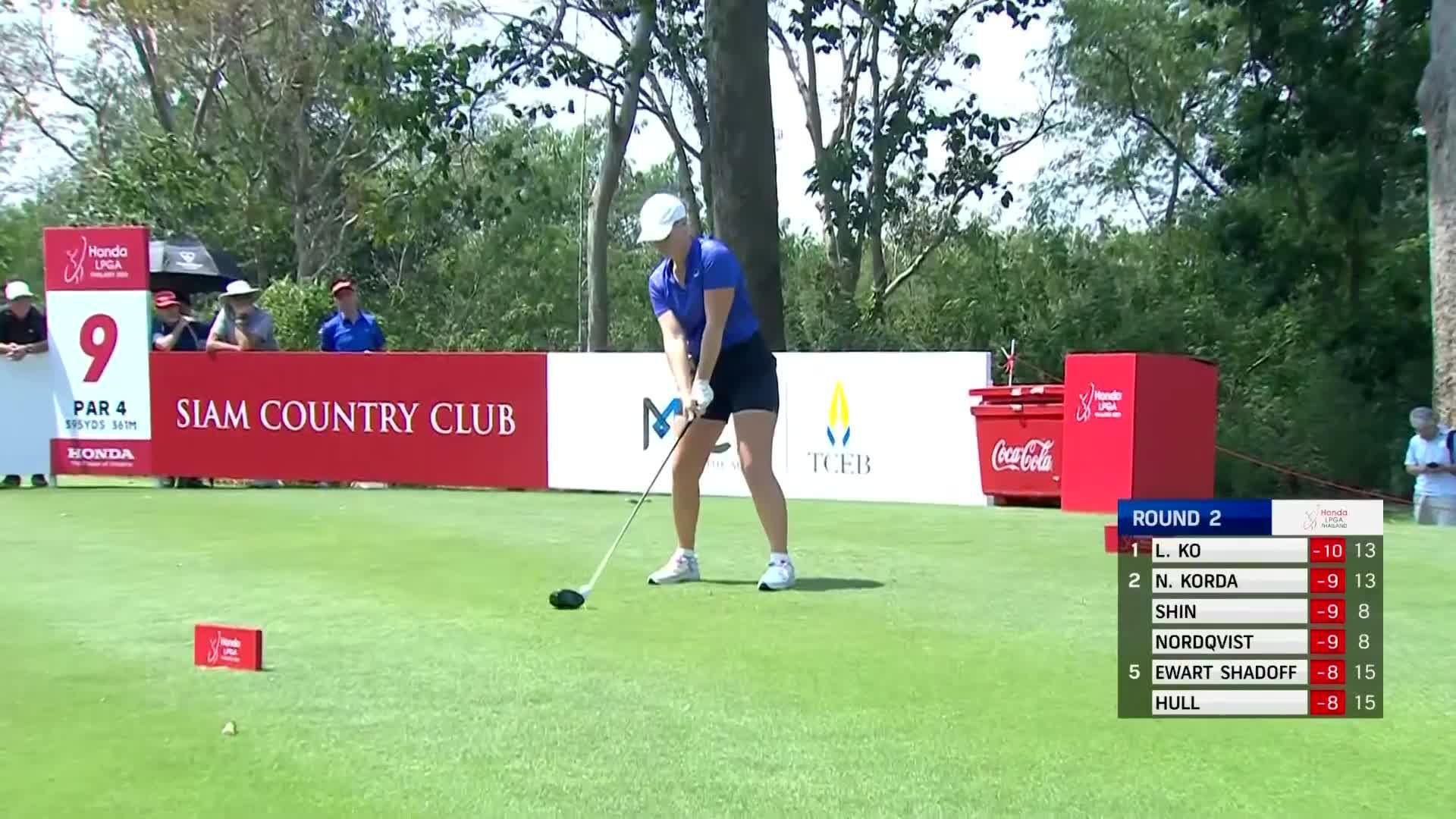 Maja Stark Round 2 Highlights 2023 Honda LPGA Thailand LPGA 