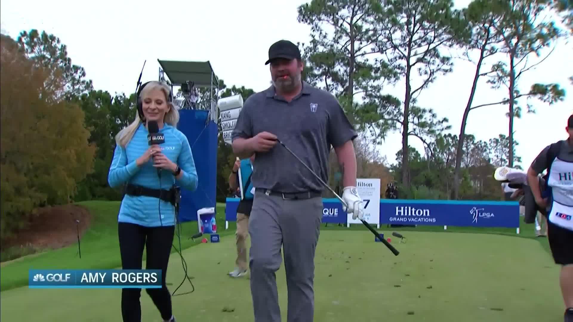 Lee Brice Second Round Interview at the 2022 Hilton Grand Vacations Tournament of Champions