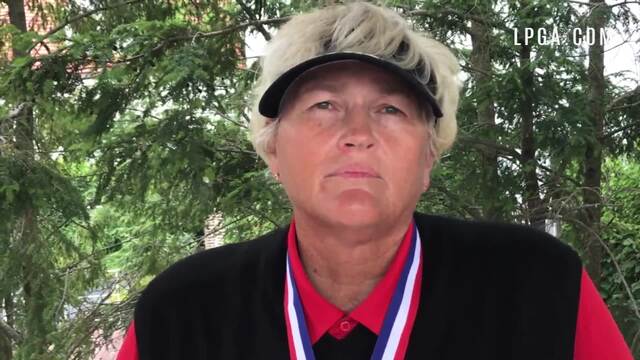 Laura Davies Winner's Interview at the 2018 U.S. Senior ...