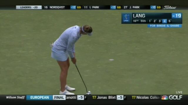 Brittany Lang Final Round Highlights at 2015 Manulife LPGA Classic ...