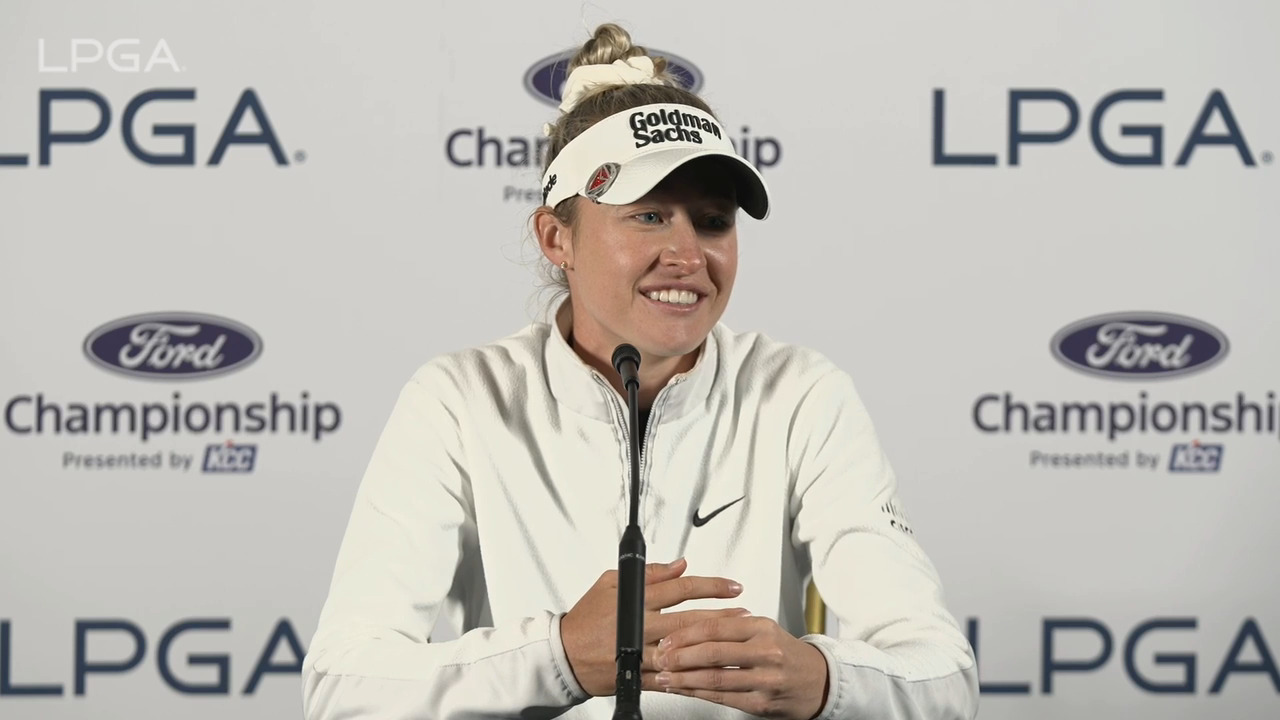 Nelly Korda Winning Press Conference | 2024 Ford Championship presented by KCC
