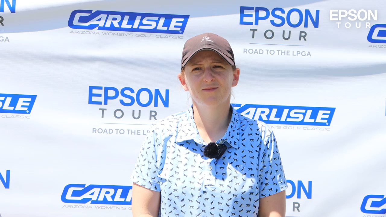 Dana Fall Second Round Interview | 2024 Carlisle Arizona Women’s Golf Classic