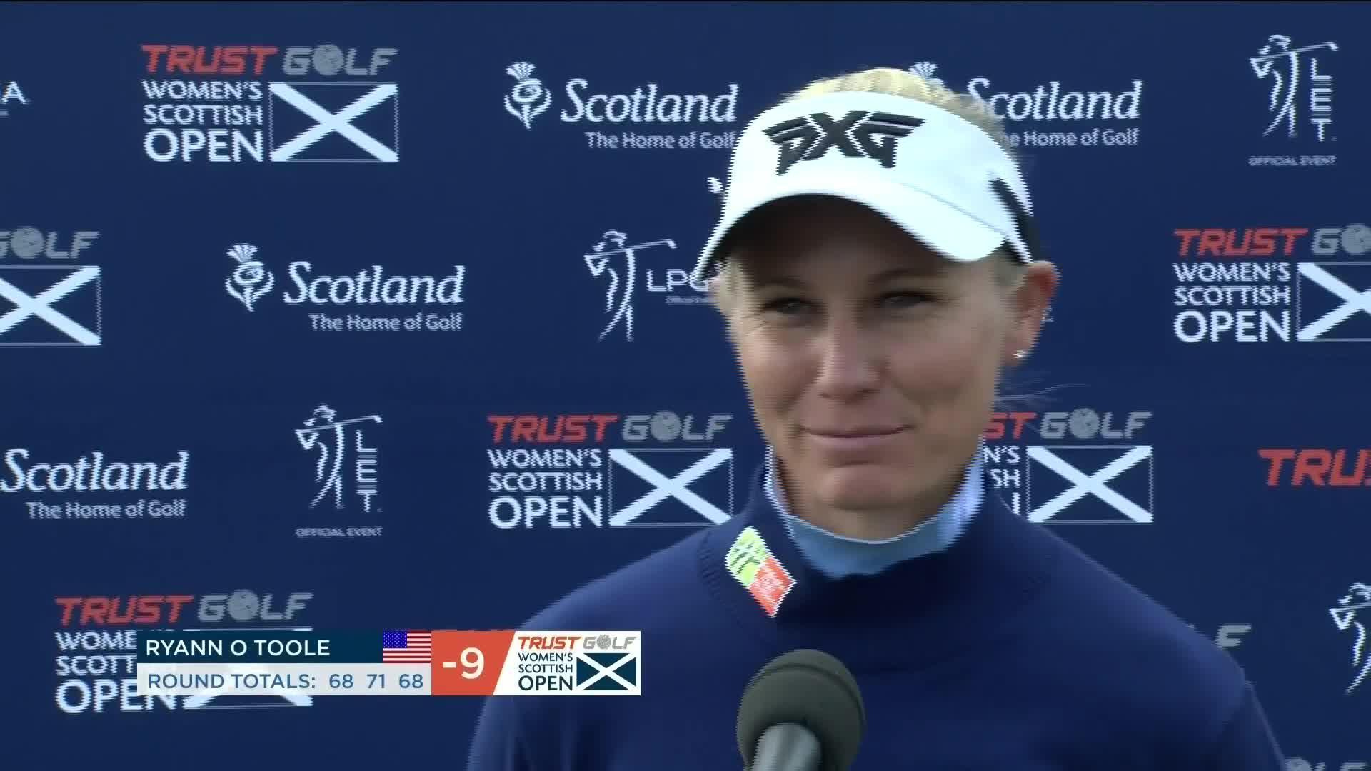 Ryann O'Toole Interview - Round 3 Women's Scottish Open | LPGA | Ladies ...