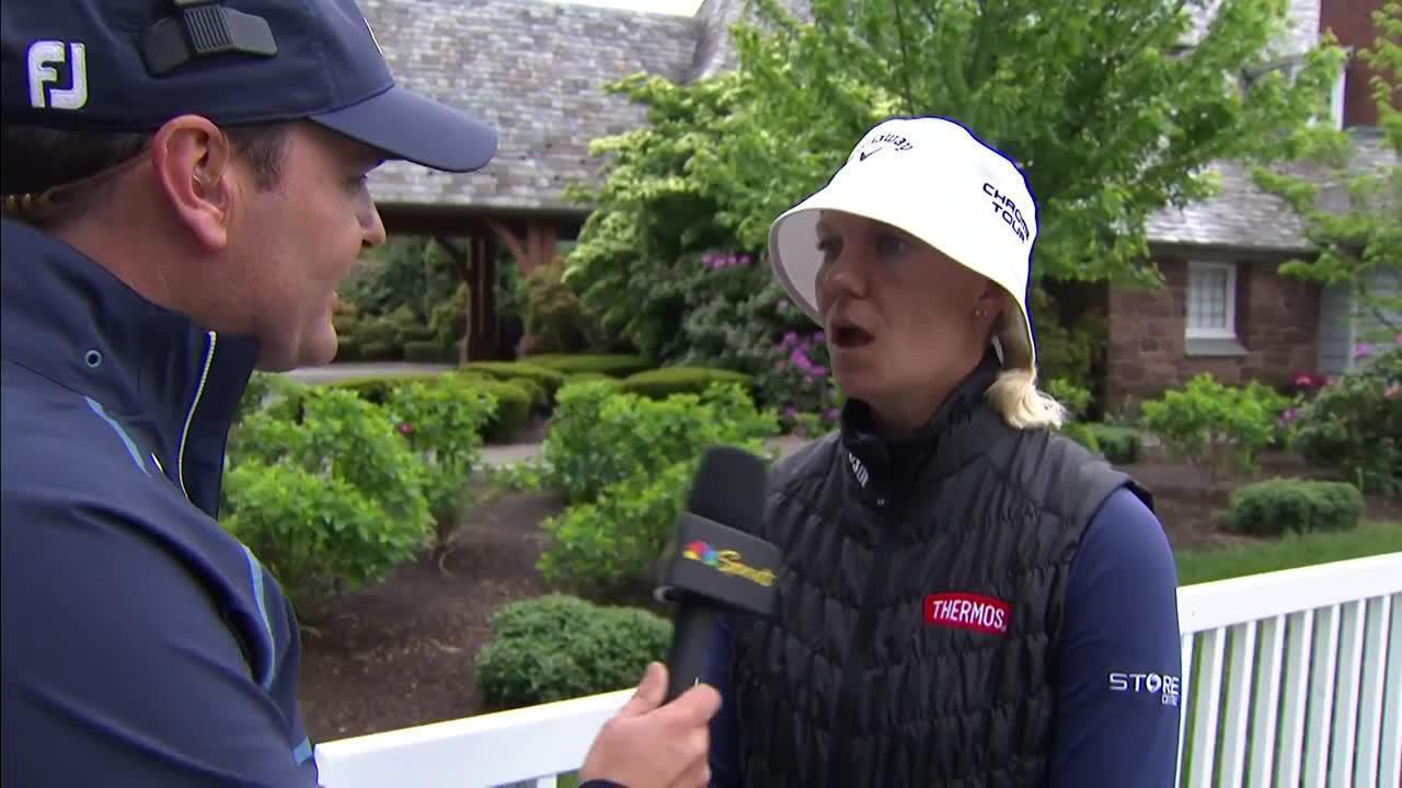 Madelene Sagstrom Second Round Interview | 2024 Cognizant Founders Cup